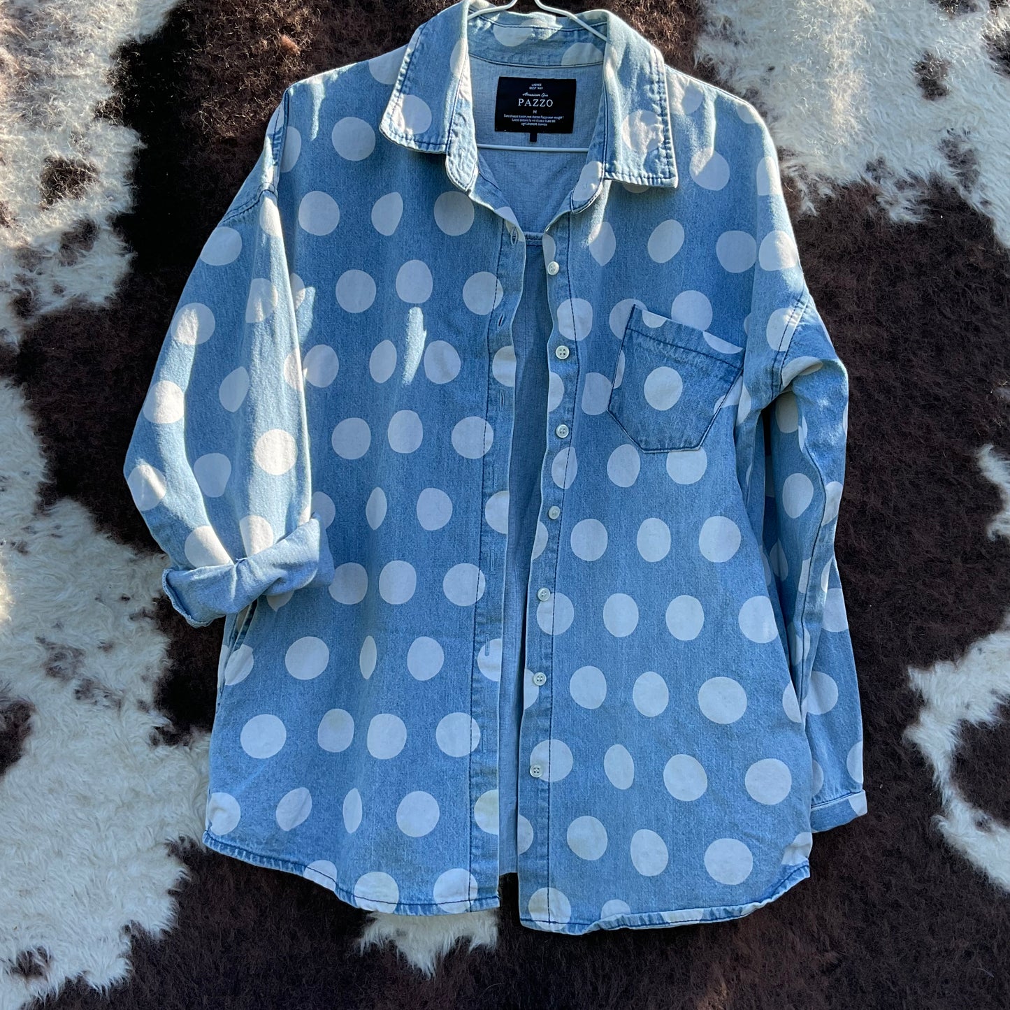 American Chic Pazzo Denim Shirt (adult M)