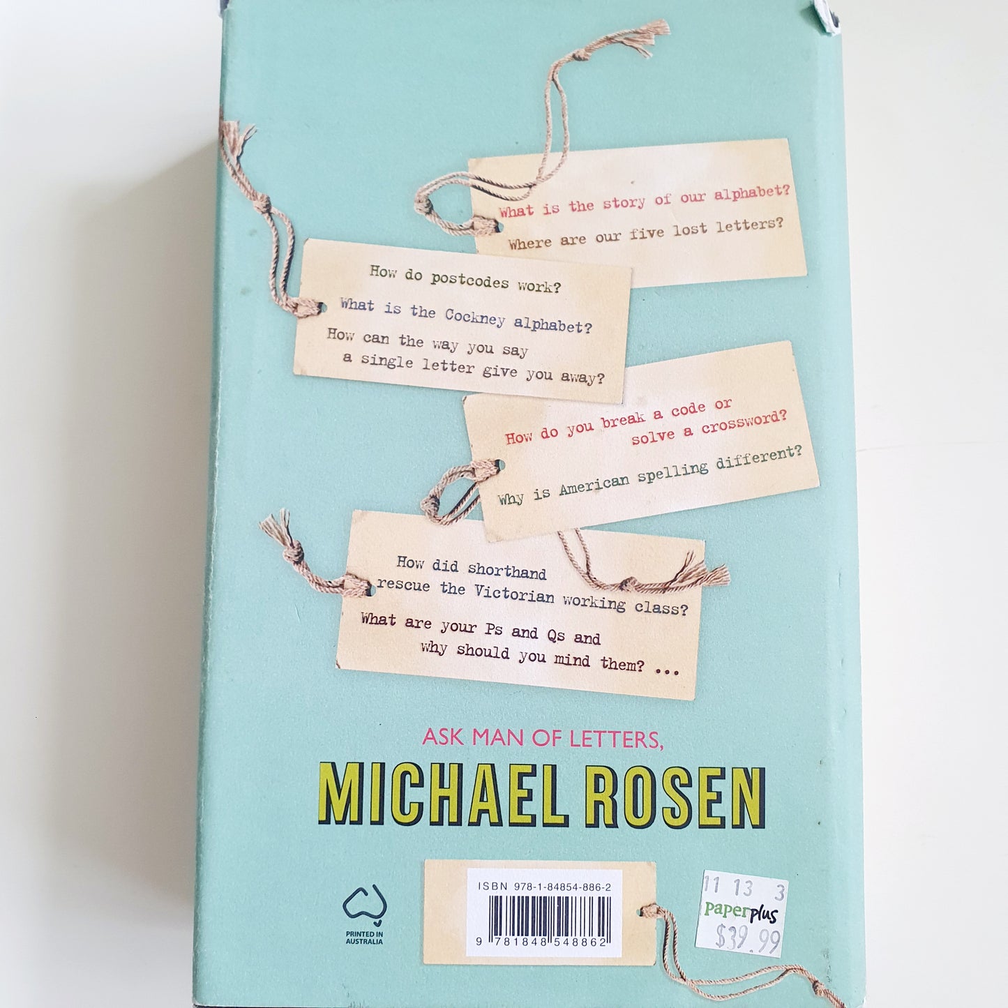 Alphabetical by Michael Rosen - Adult Reads