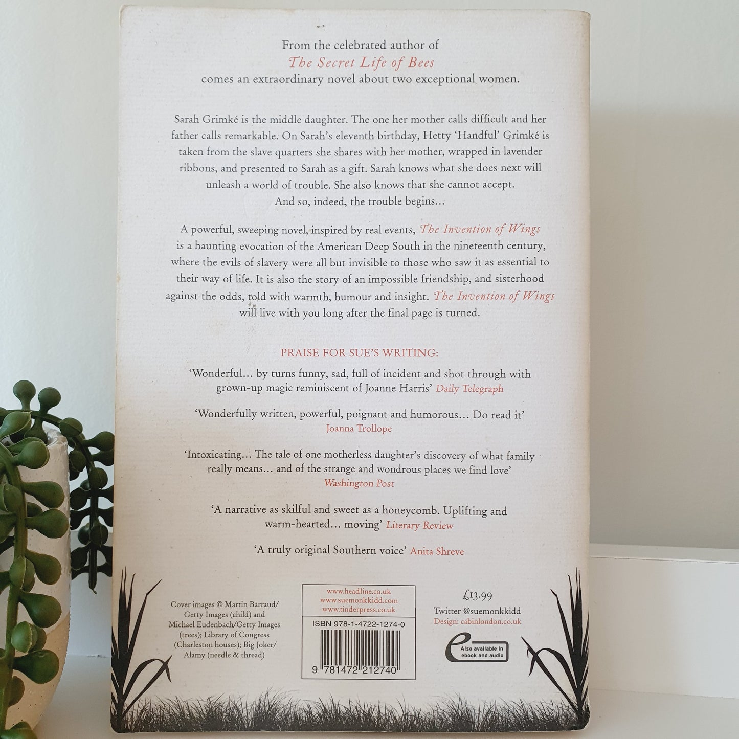 The Invention of Wings by Sue Monk Kidd