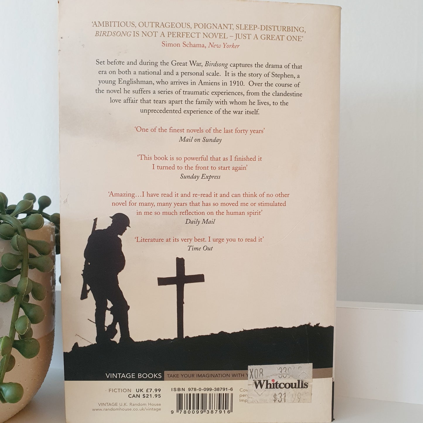 Birdsong by Sebastian Faulks - Adult Reads