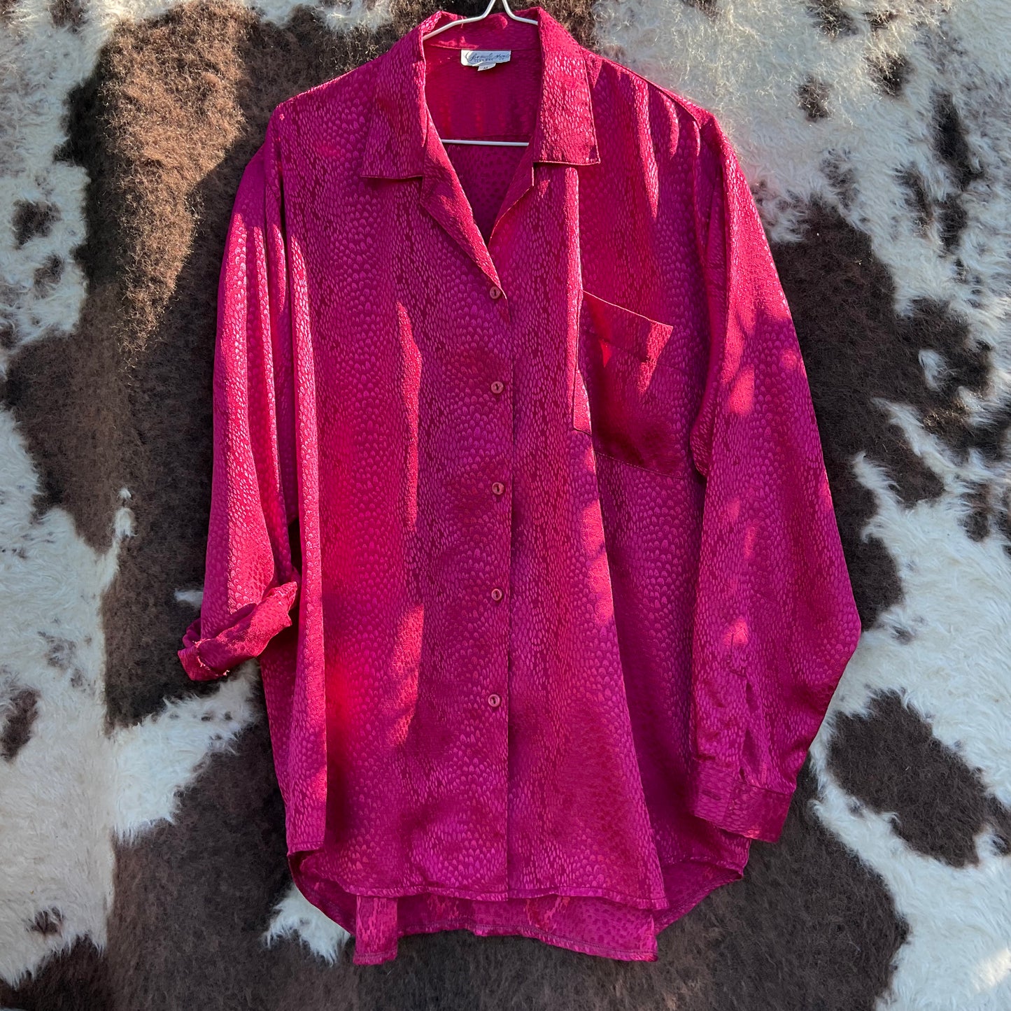Vintage Formula Sports Leopard blouse (M adult)