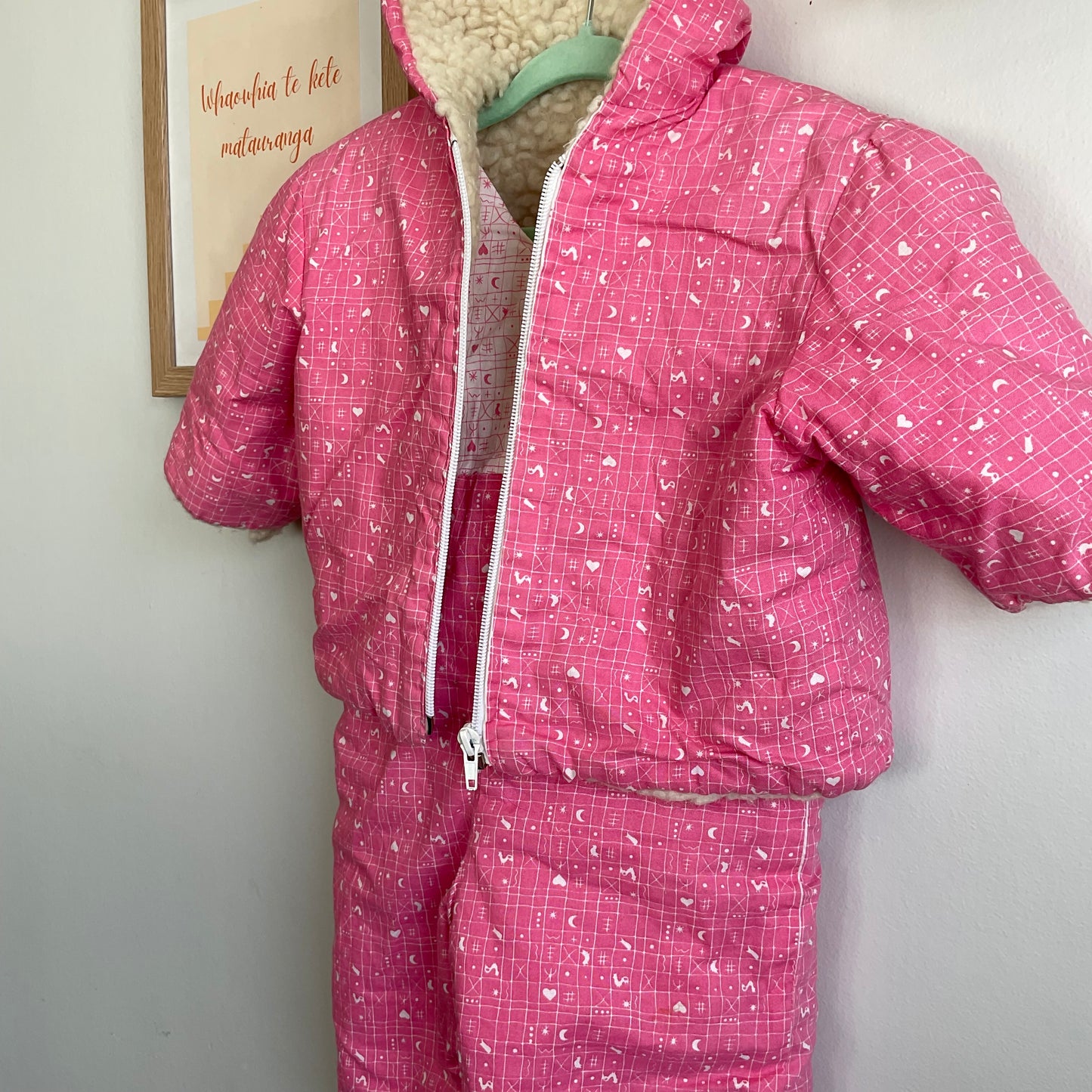 Handmade Sheepskin Winter Suit (6-18m)