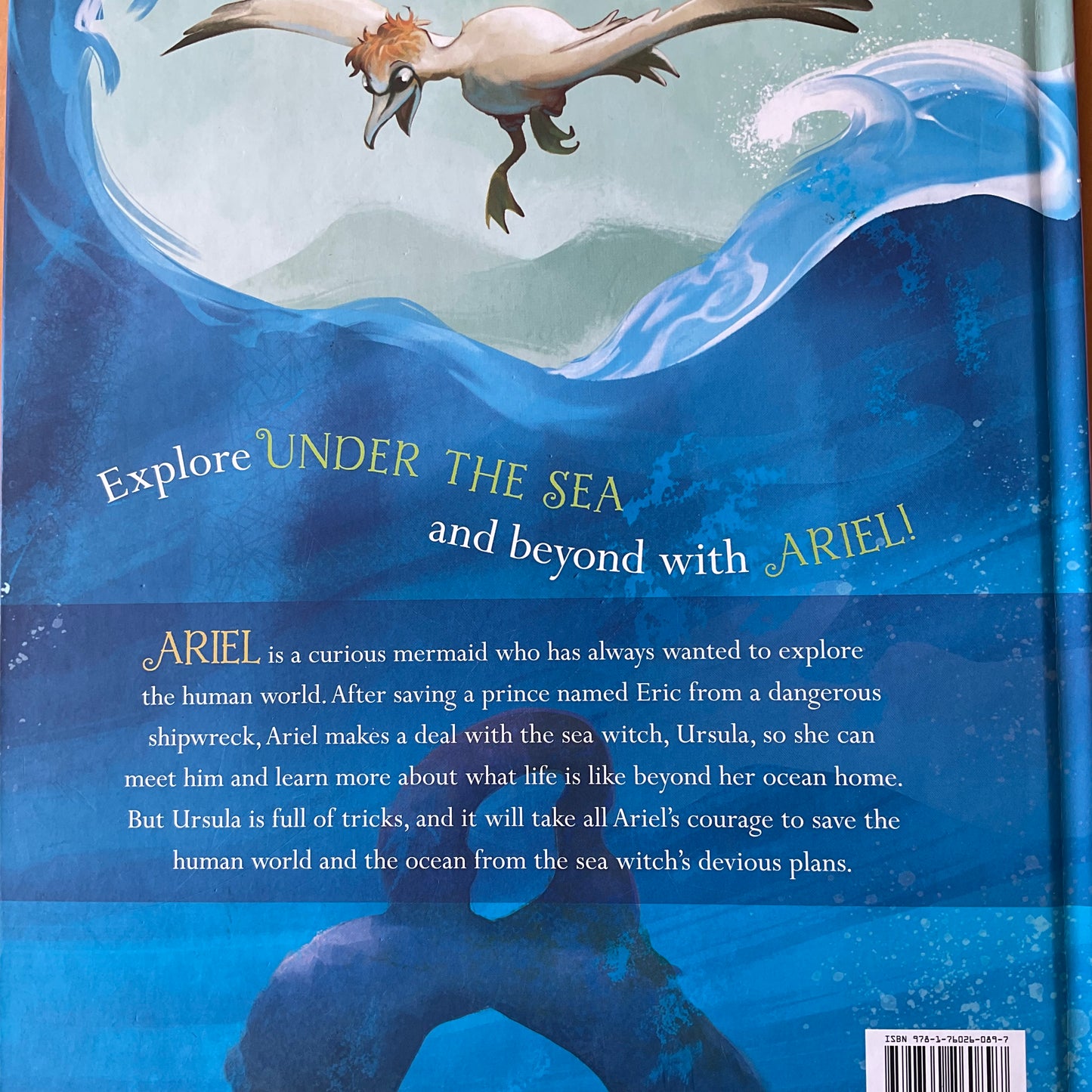 The Little Mermaid; make a Splash Hardcover Book