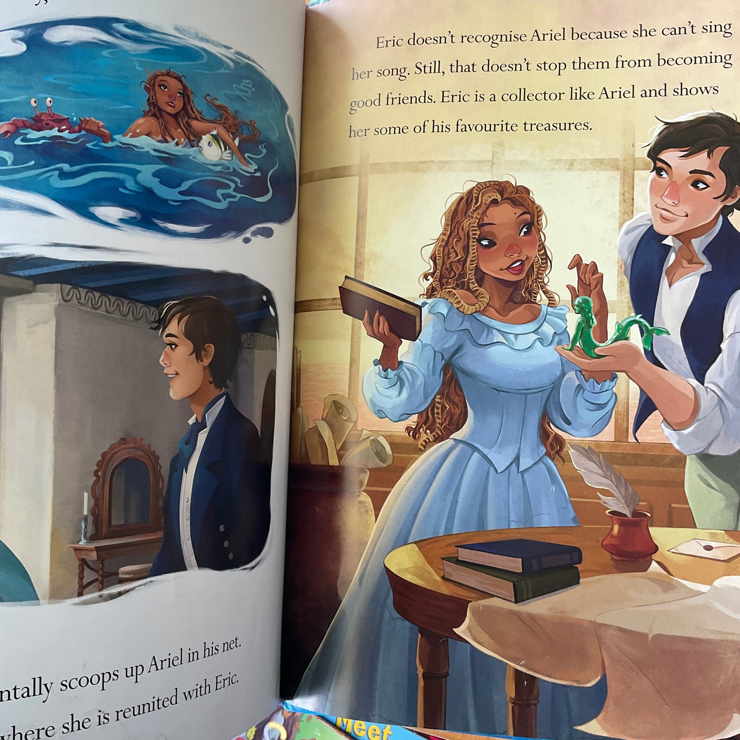 The Little Mermaid; make a Splash Hardcover Book
