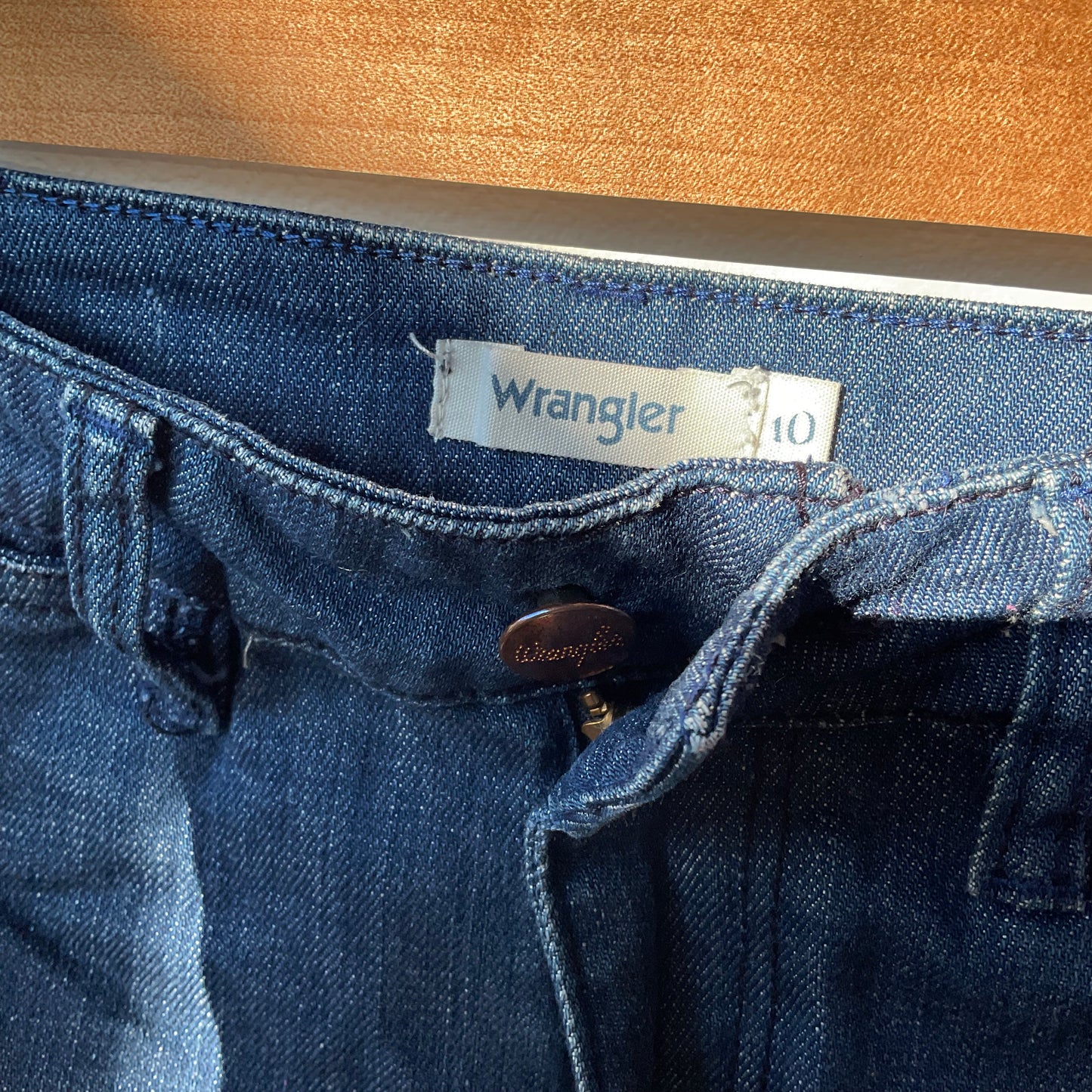 Wrangler Denim Skirt (rangatahi 10)*SALE