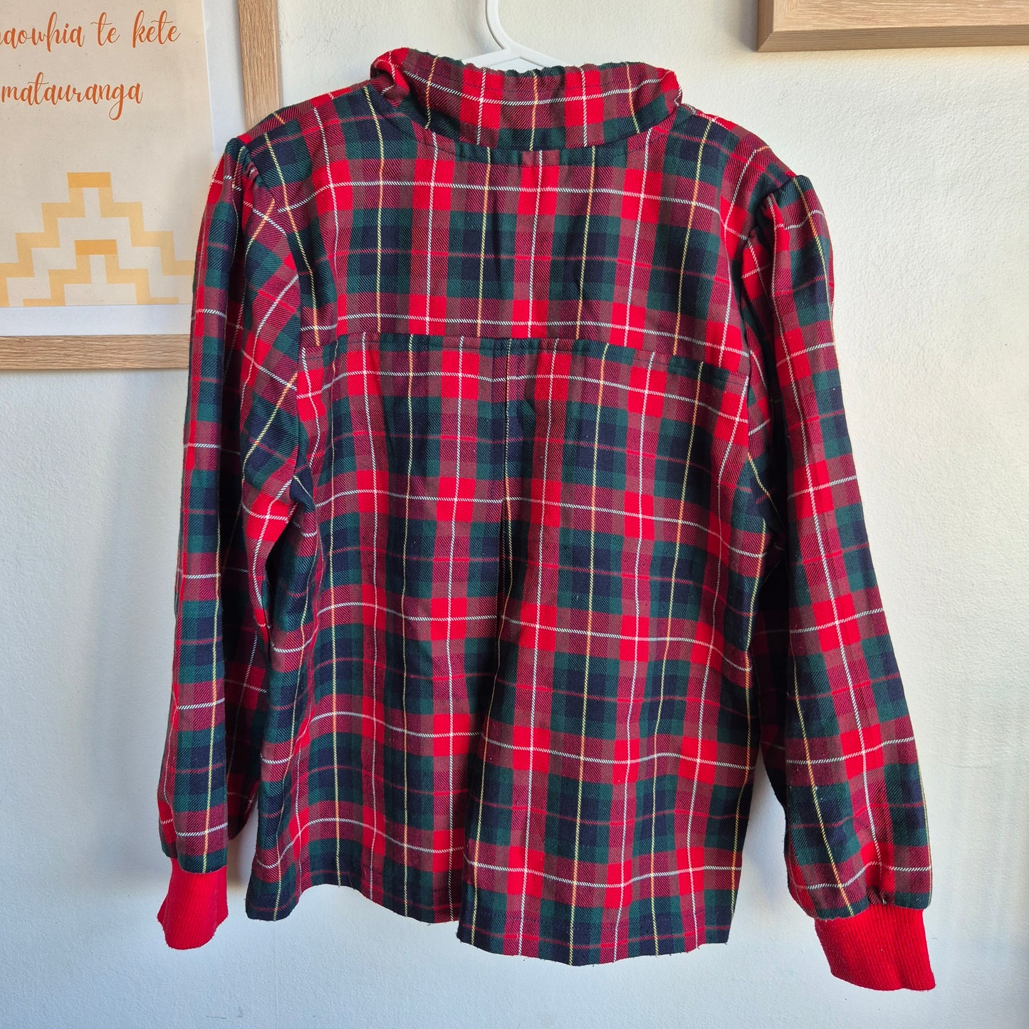 Young Vogue Plaid Top (10y)