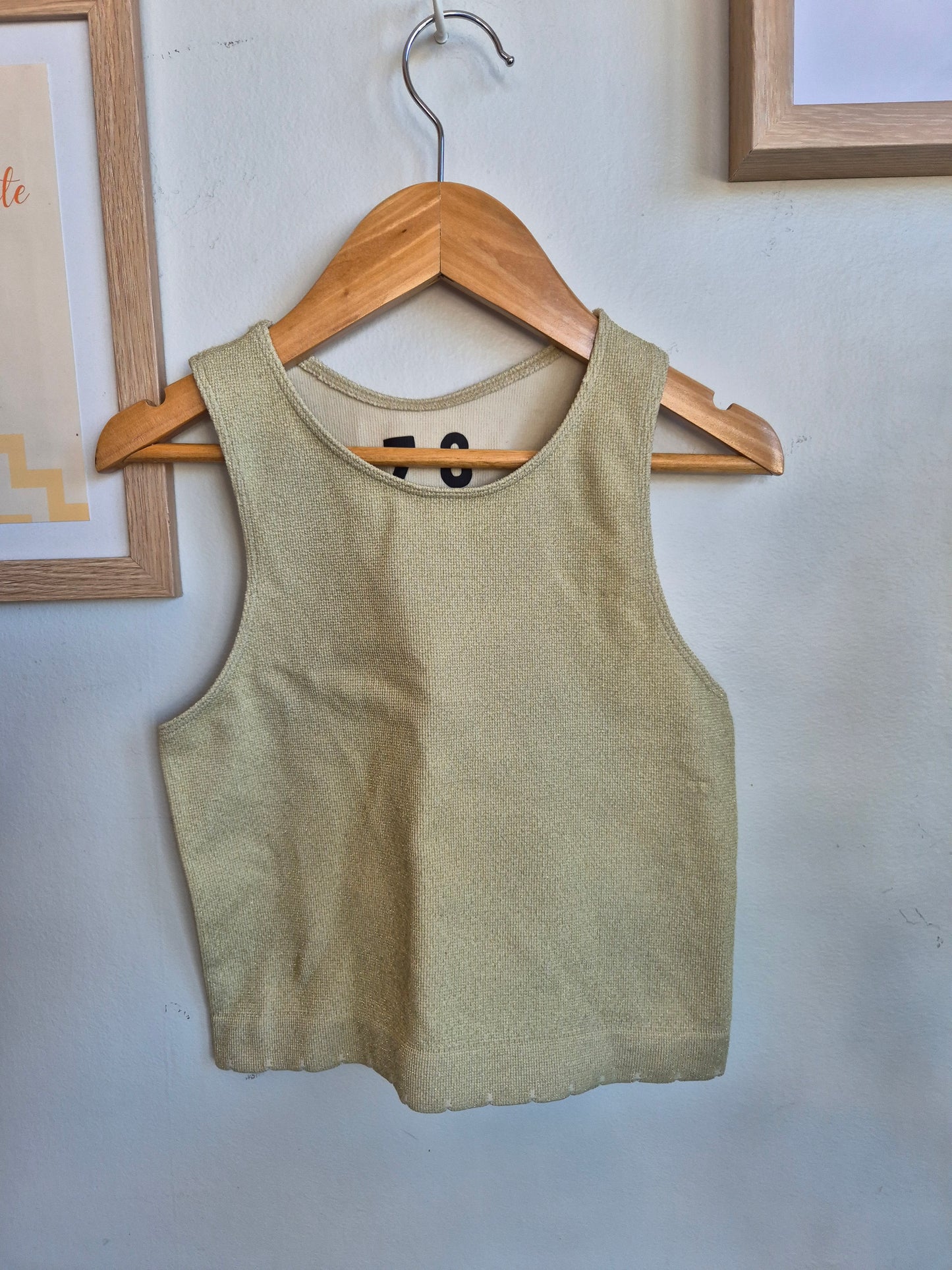 C.O.K Gold Shimmer Singlet (7-8y)