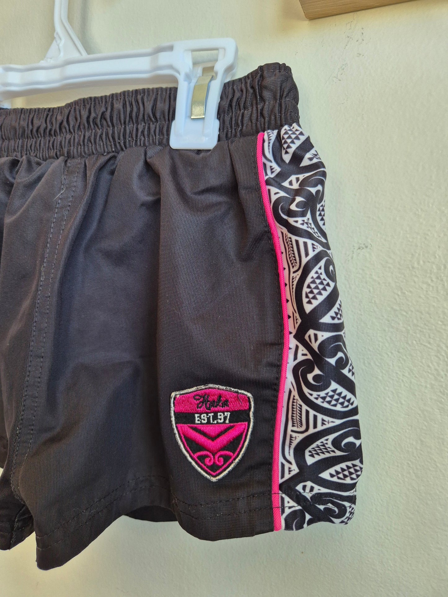 Haka Rugby Style Shorts (9y)