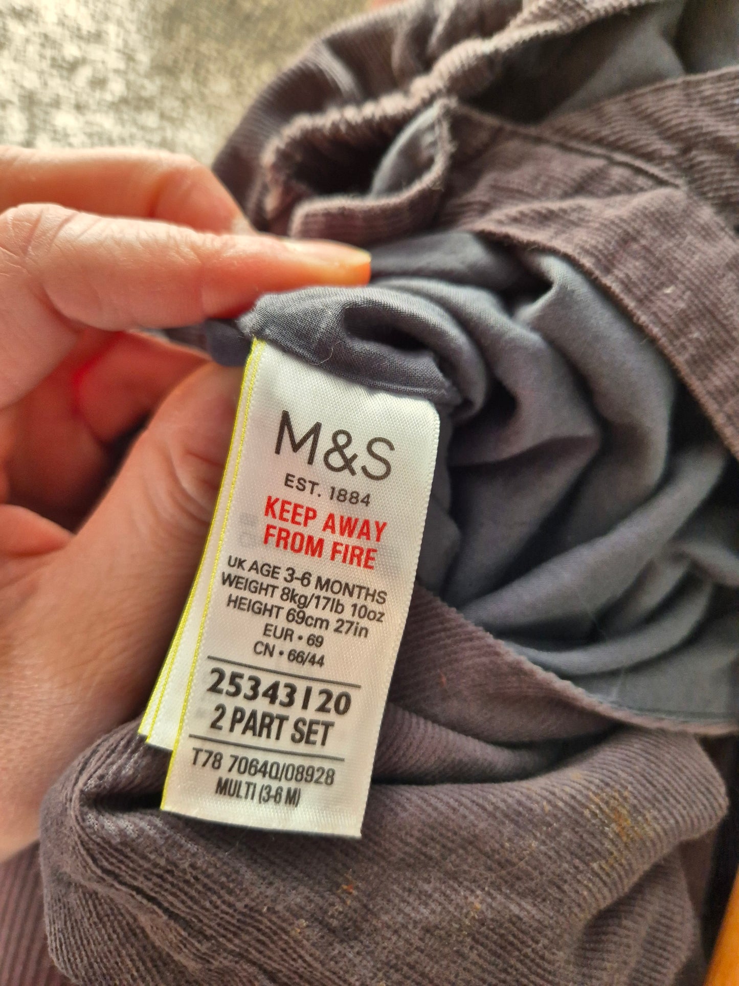 M&S Romper (3-6m)