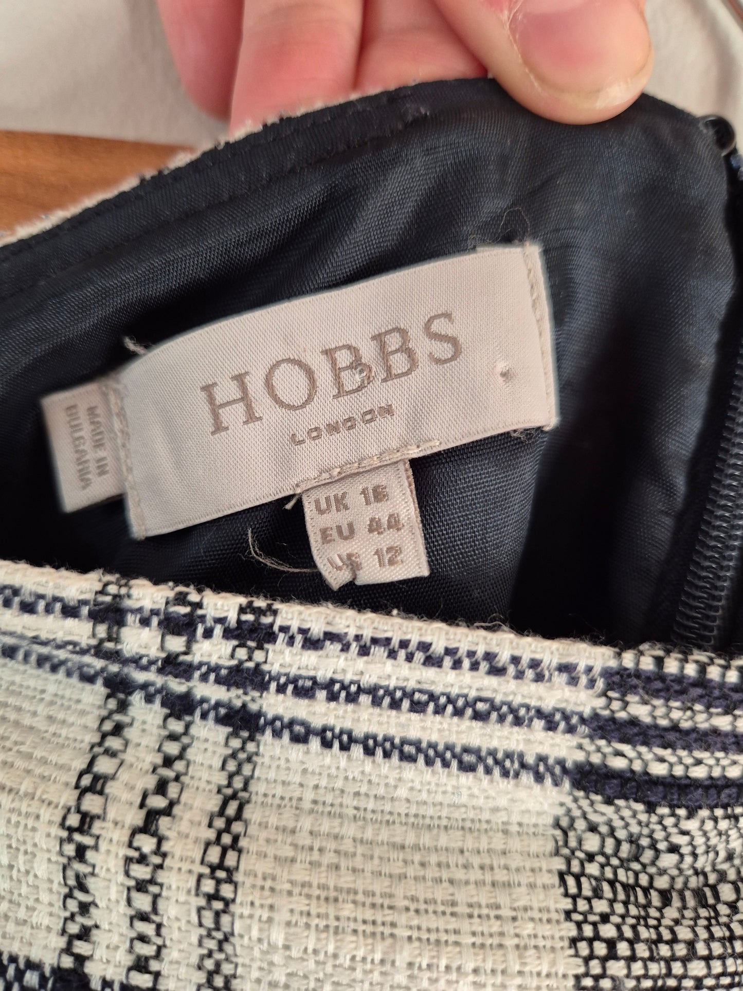 Hobbs London Plaid Skirt (Women’s 16)