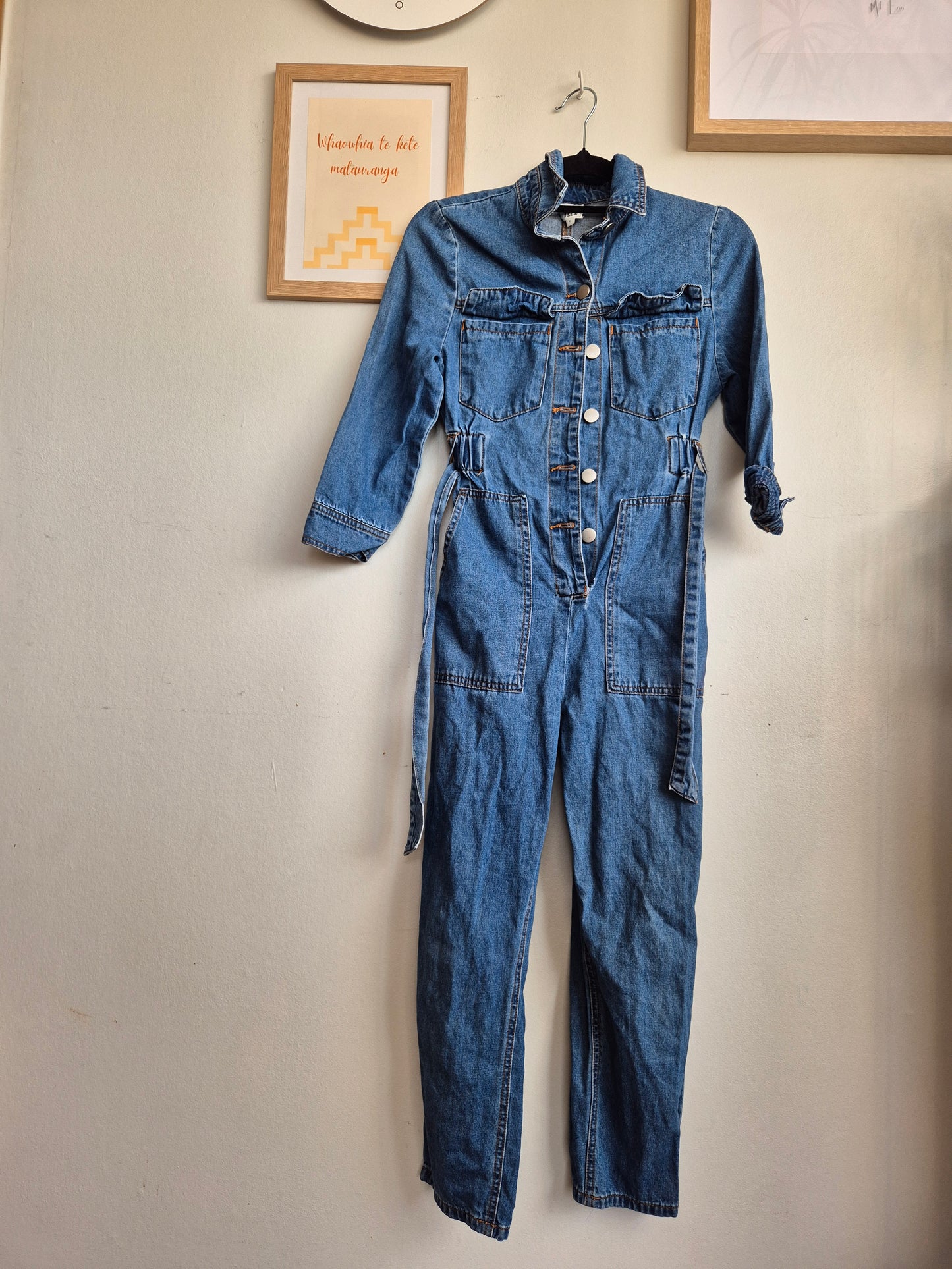 Seed Teen Denim Boiler Suit (8 Teen)