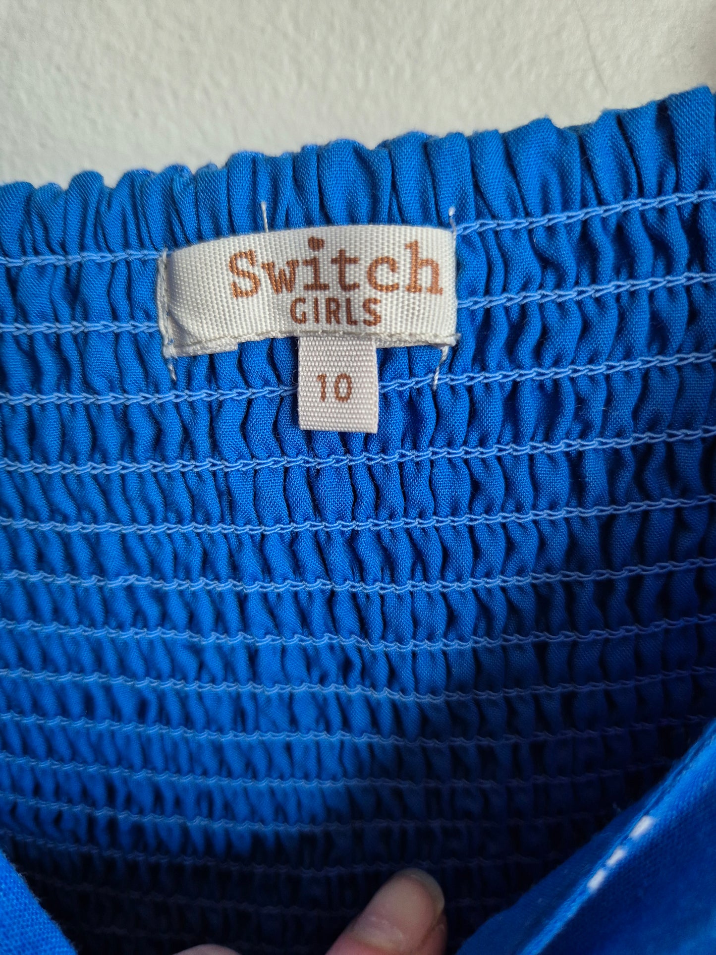 Switch Girls Blue Dress (10y)