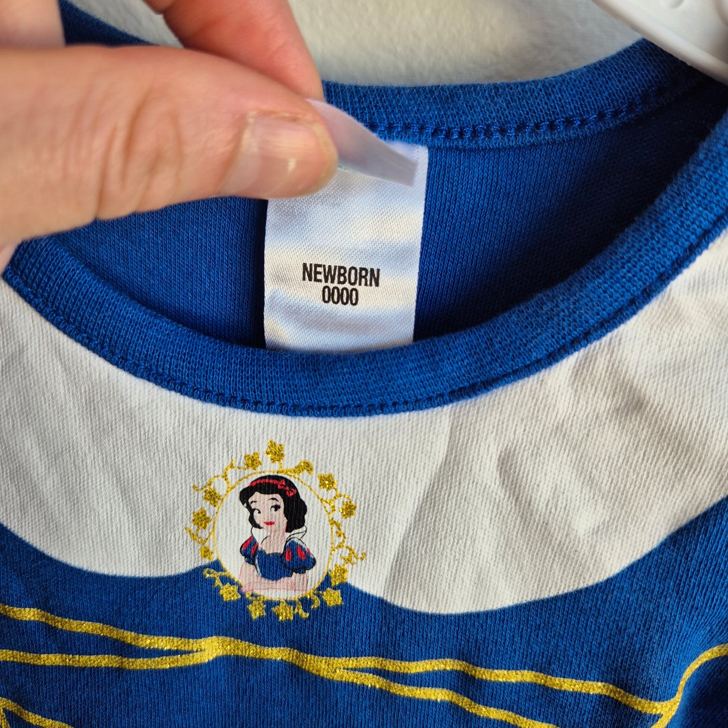 Disney Snow White Dress Bodysuit (newborn)