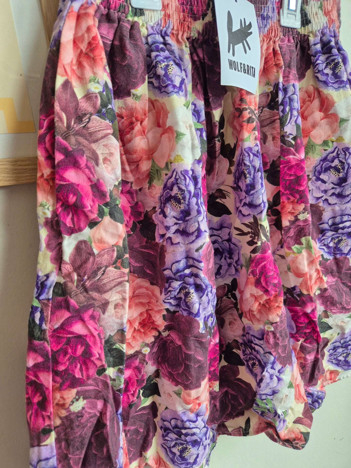 BNWT Wolf & Rita Floral Skirt (10y)