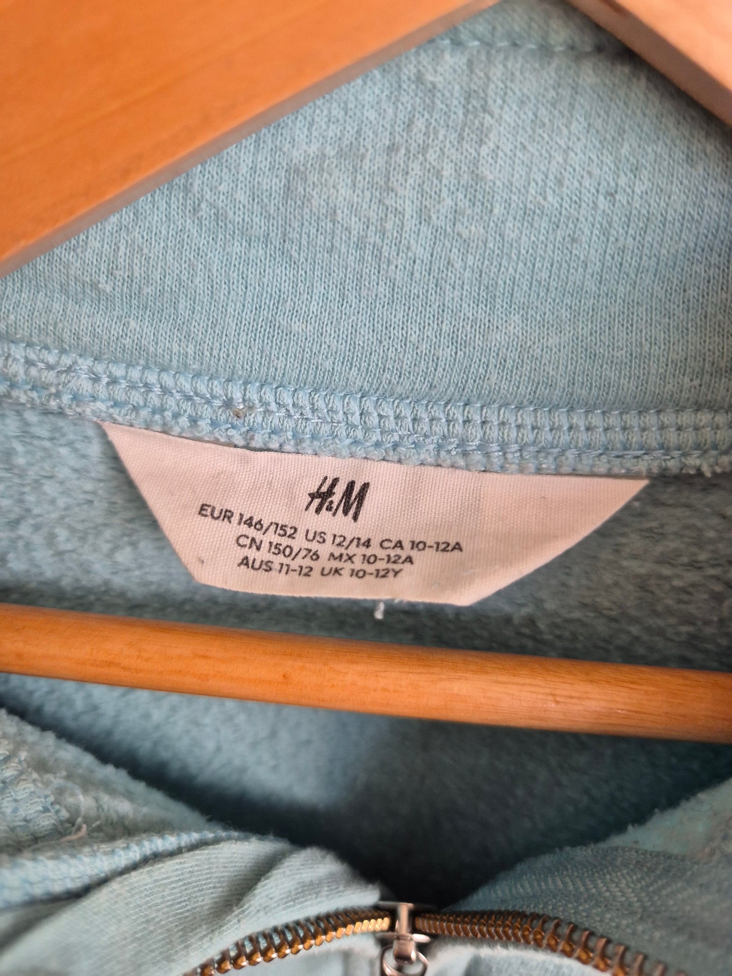 H&M Crop Quarter Zip (10-12y)