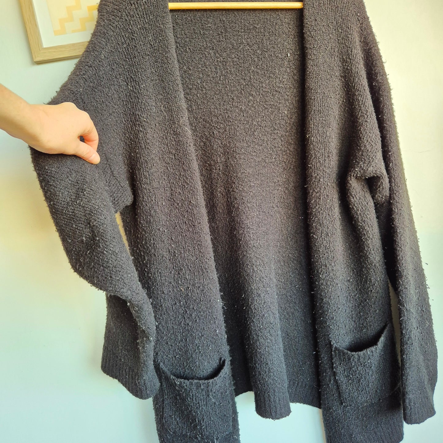 Cotton On Black Cardi (Women's Large)