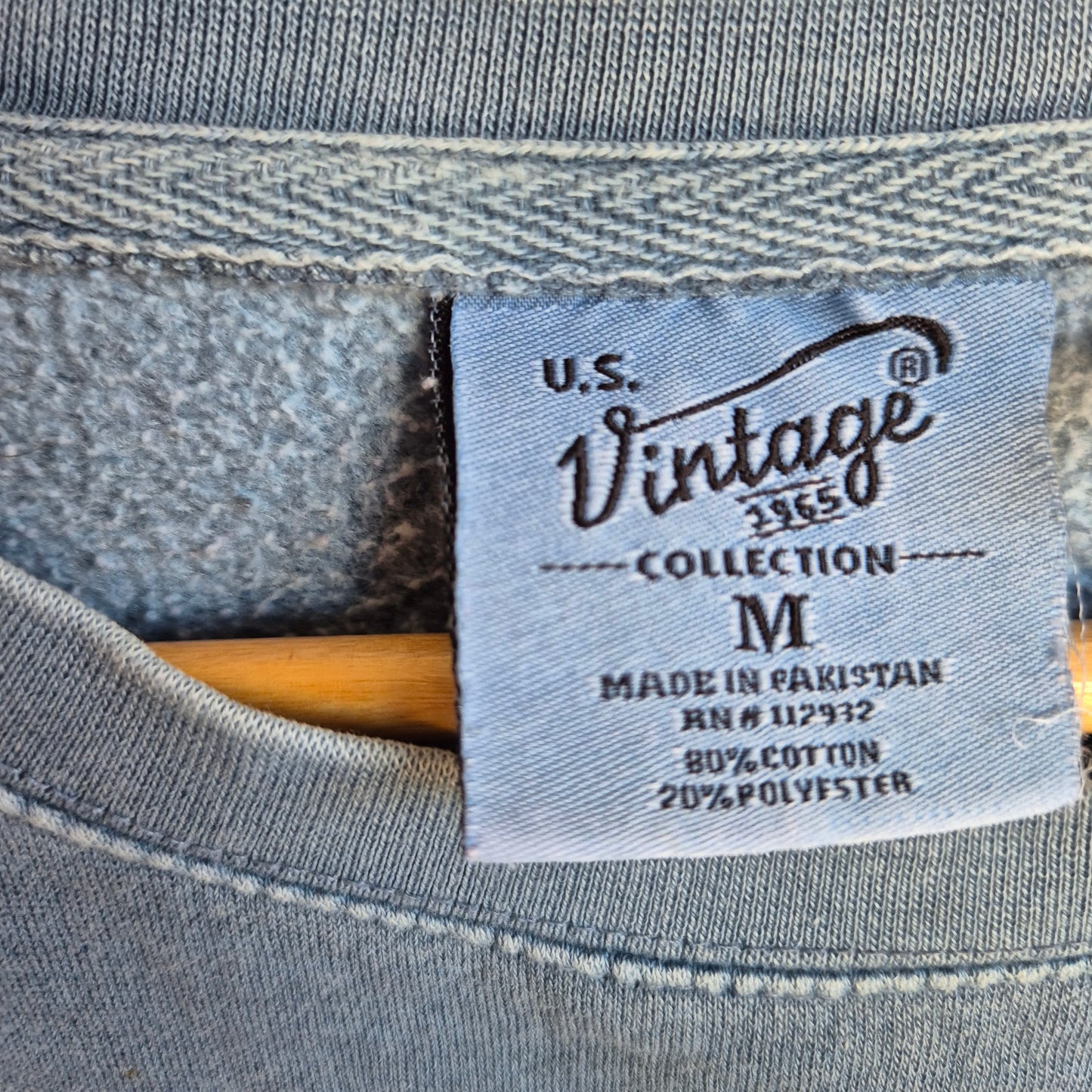 US Vintage Whistler Crop Crew (Adults M)