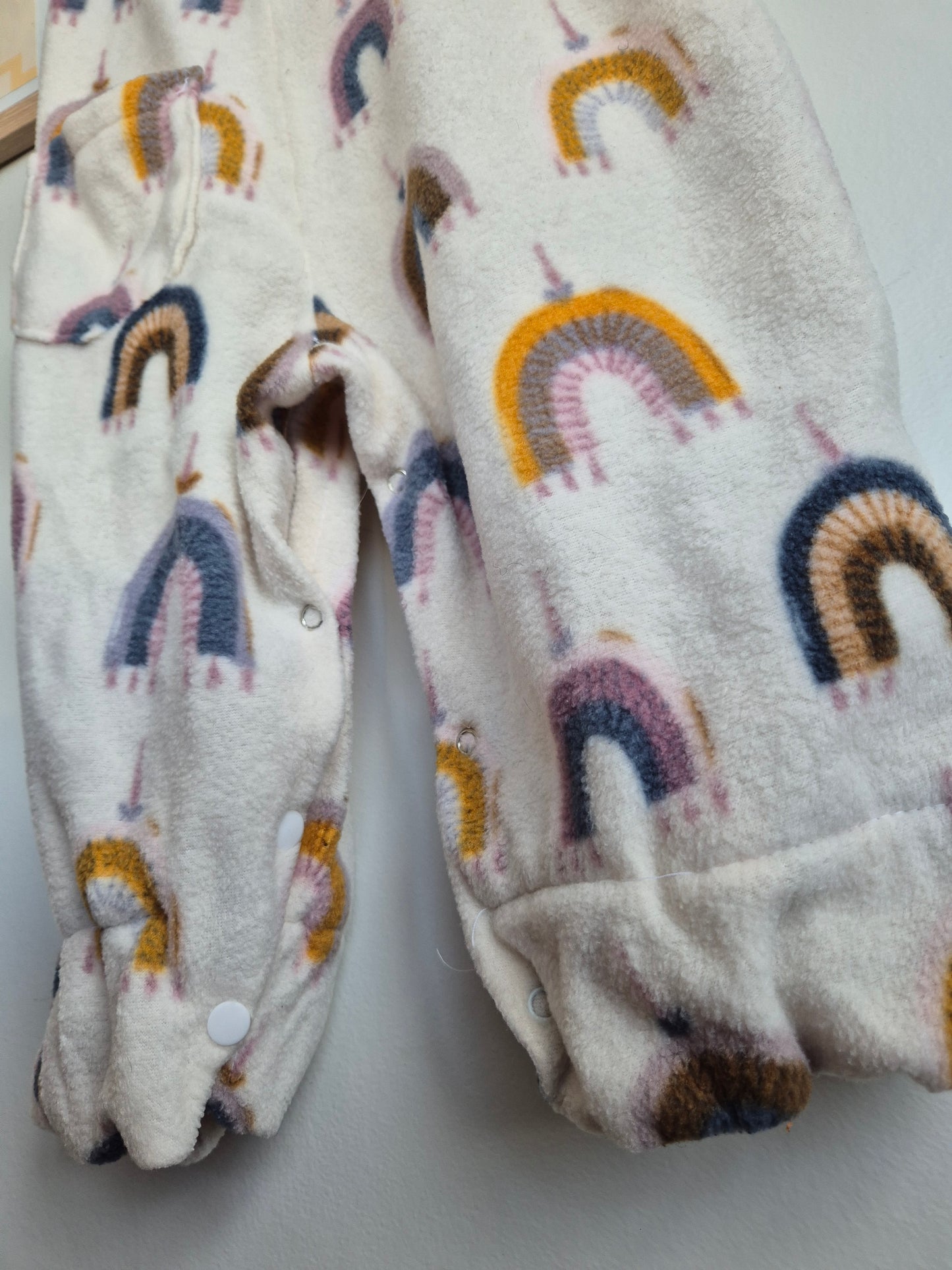 Handmade Fleece Romper (1-2y)