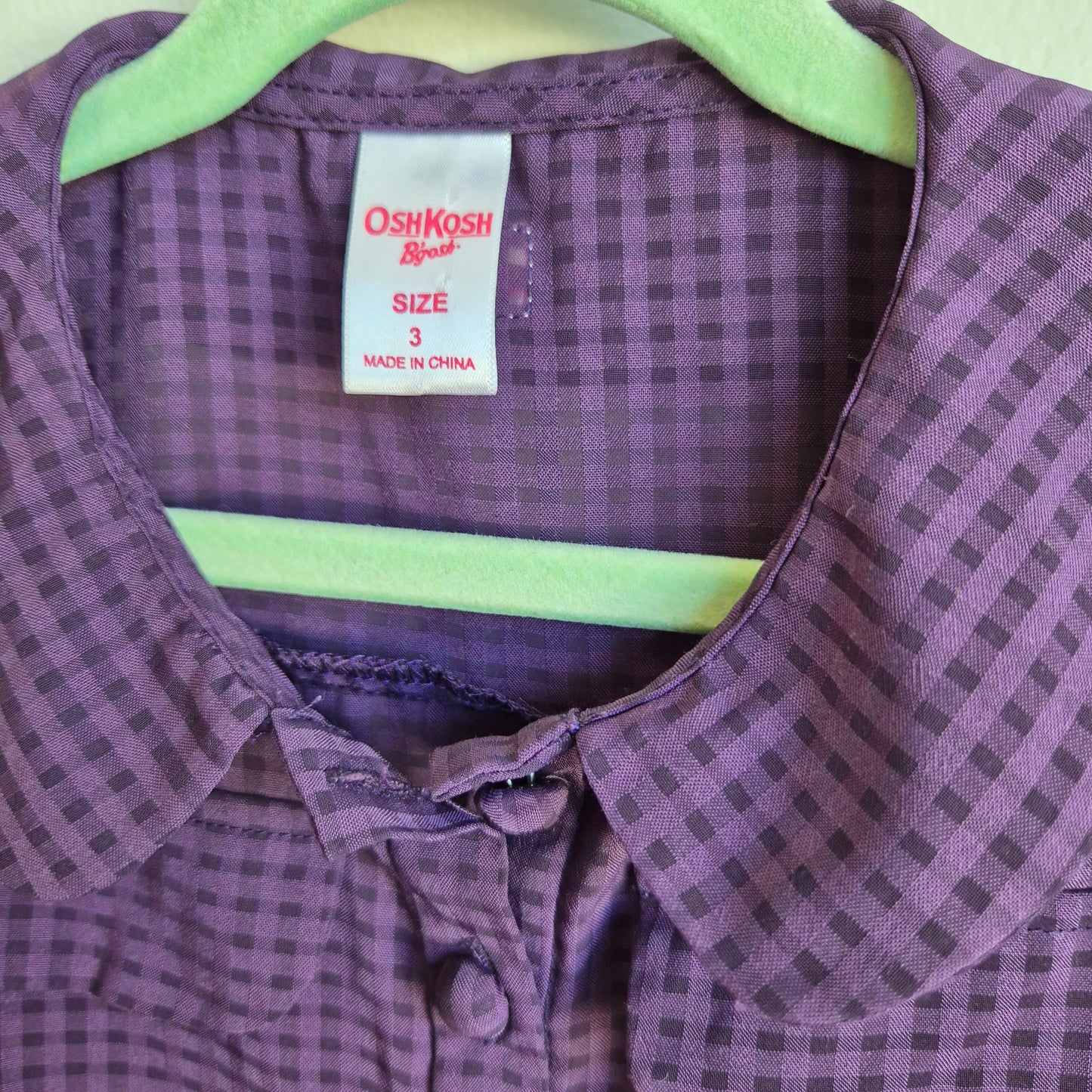 Oshkosh Purple Blouse (3y)