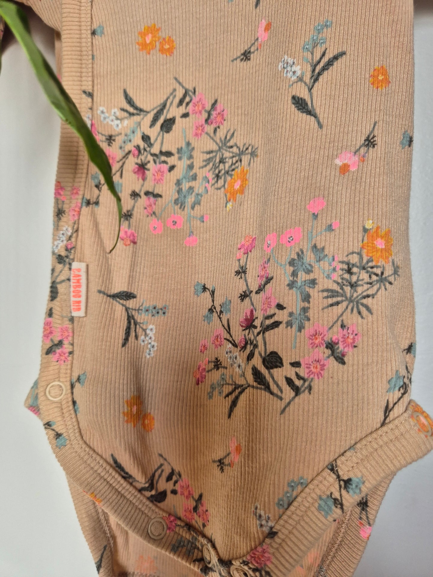 Hema Bamboo Rib Bodysuit (6m)