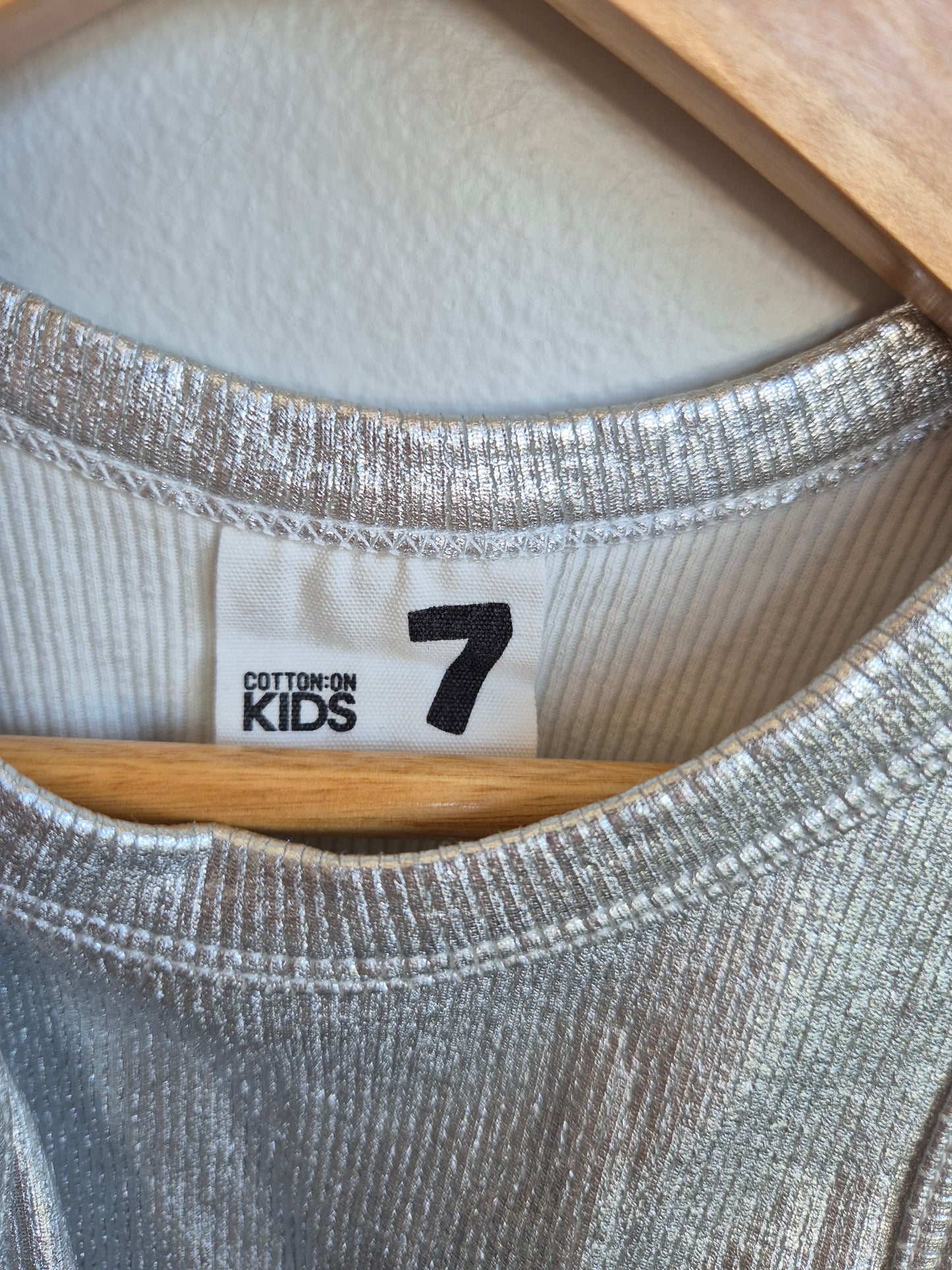 C.O.K Silver Rib Singlet (7y)