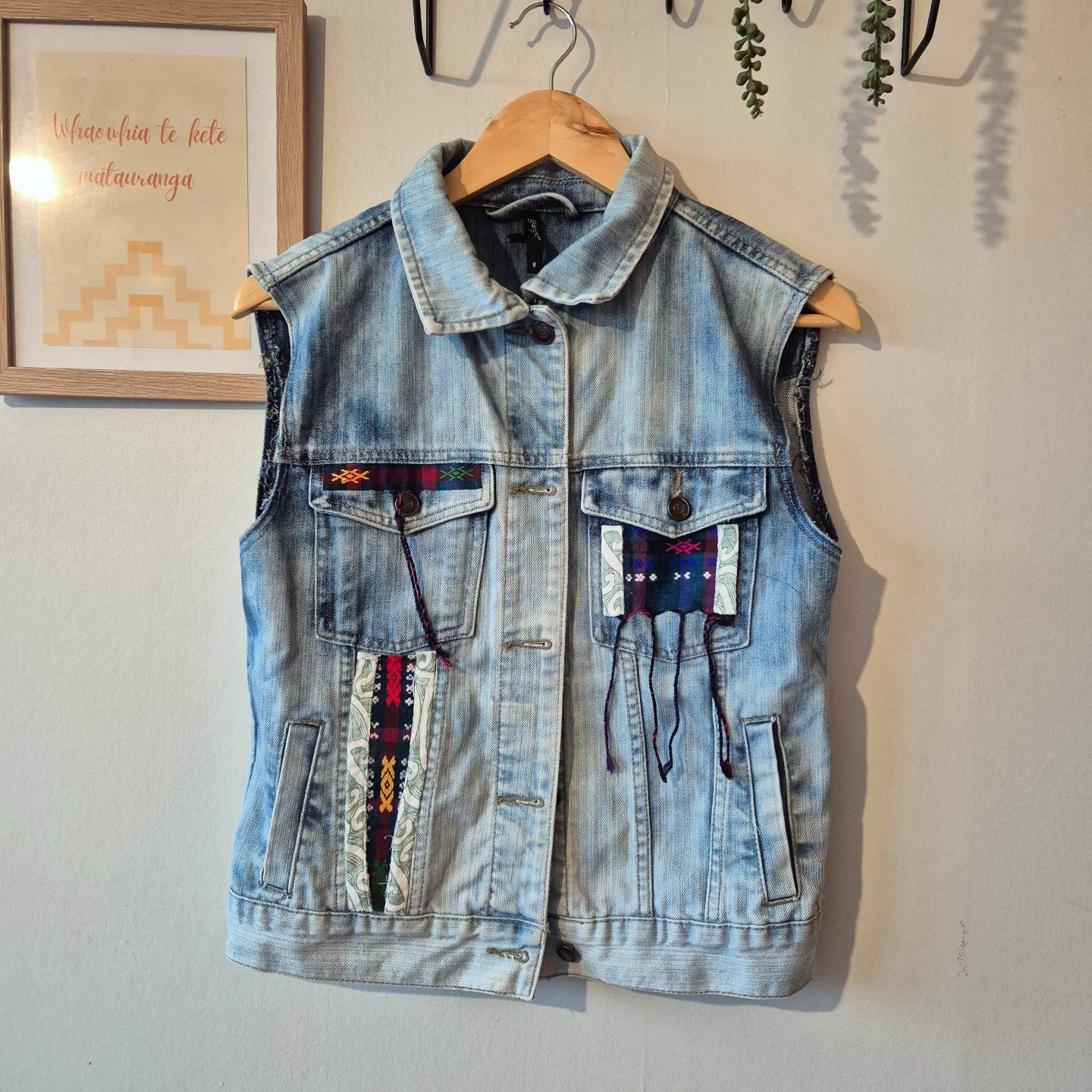 Toitū Kākahu Denim Vest (M/L)