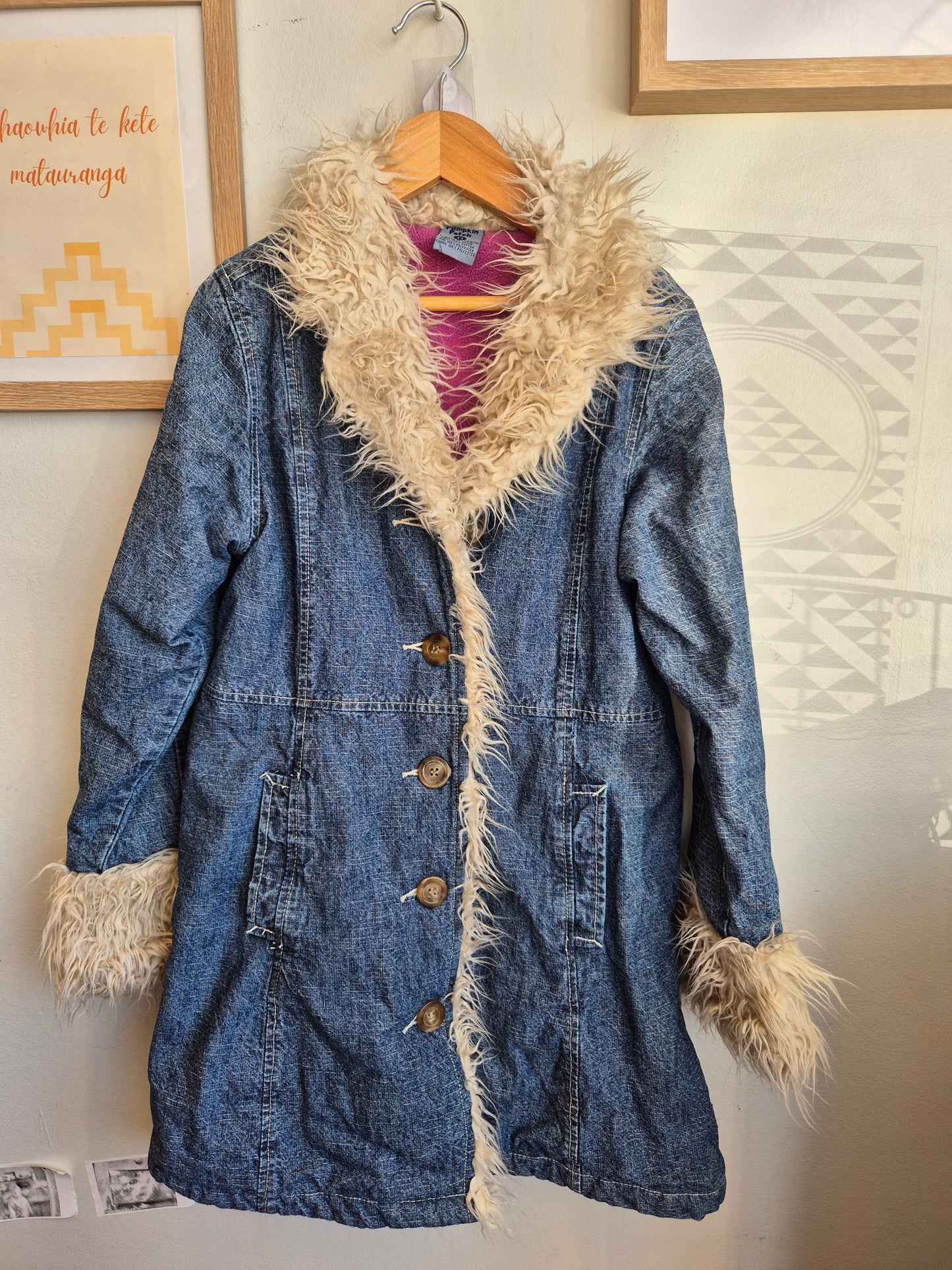 Toitū Tamariki - Denim Coat (11y)