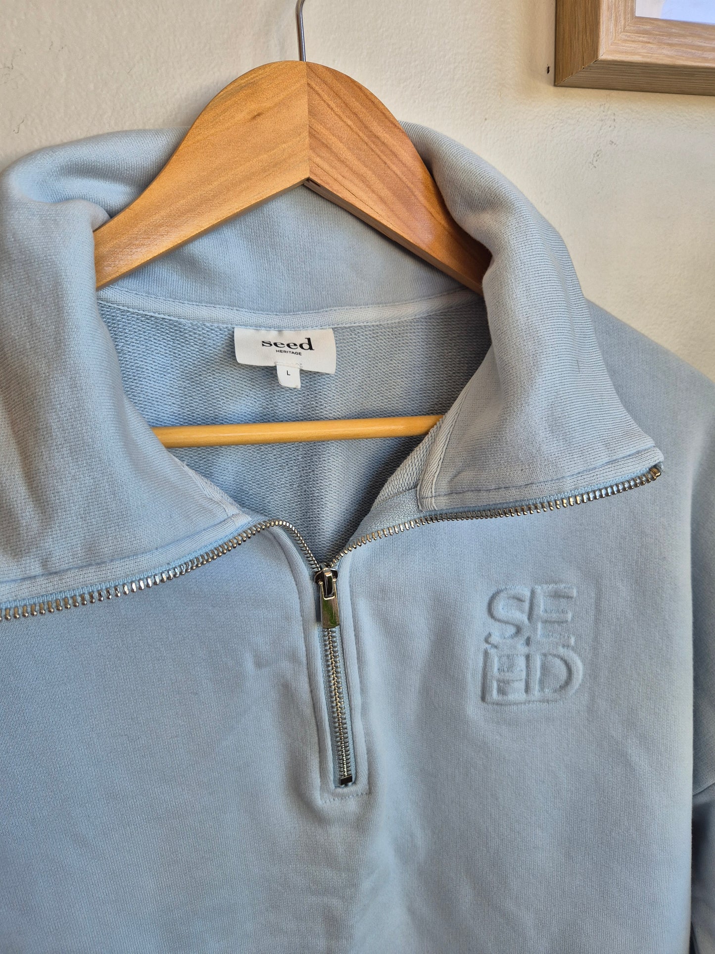 Seed Quater Zip (Women's L)