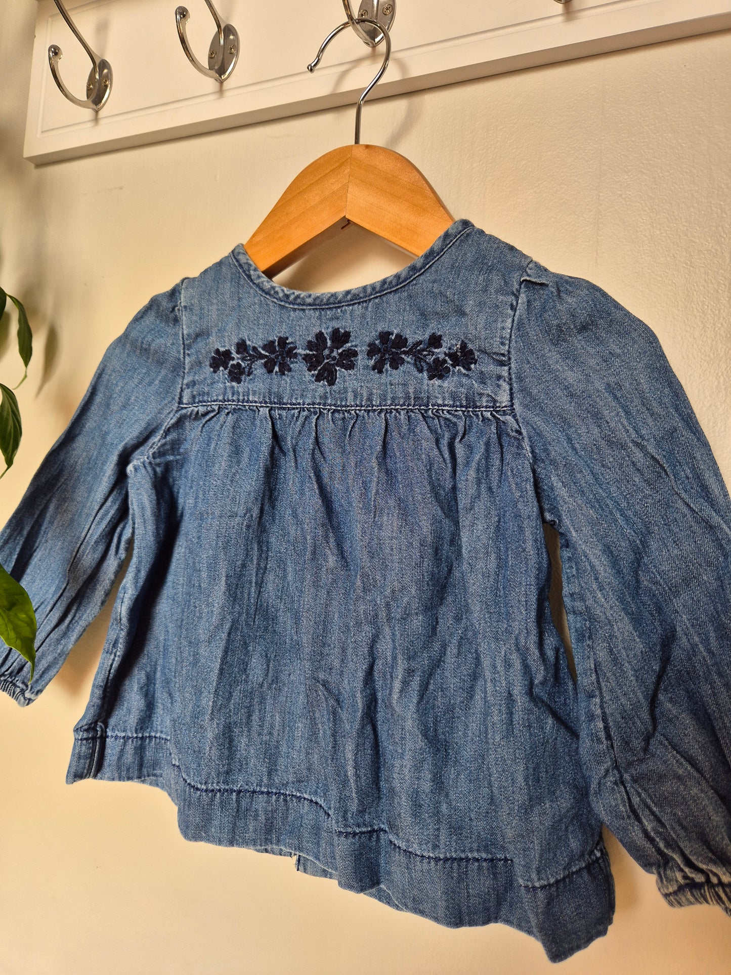 Baby Gap Denim Style Top (12m)