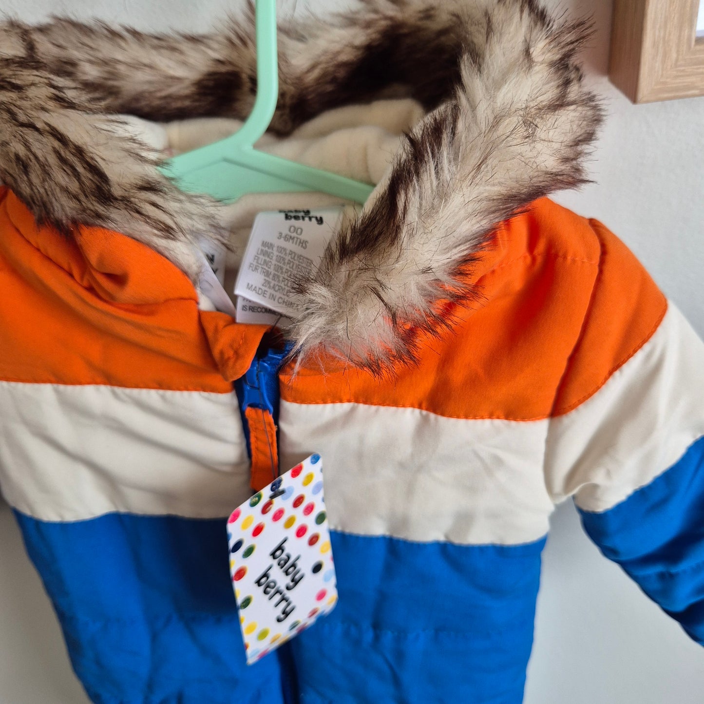 BNWT Baby Berry Snowsuit (3-6m)