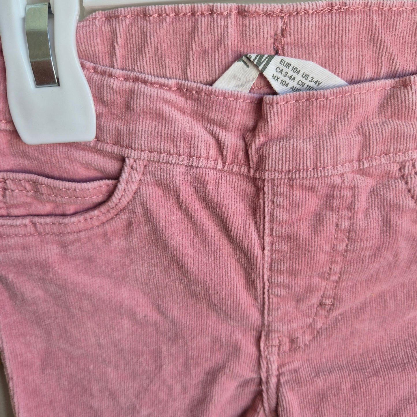 H&M Cord Pants (3-4y)