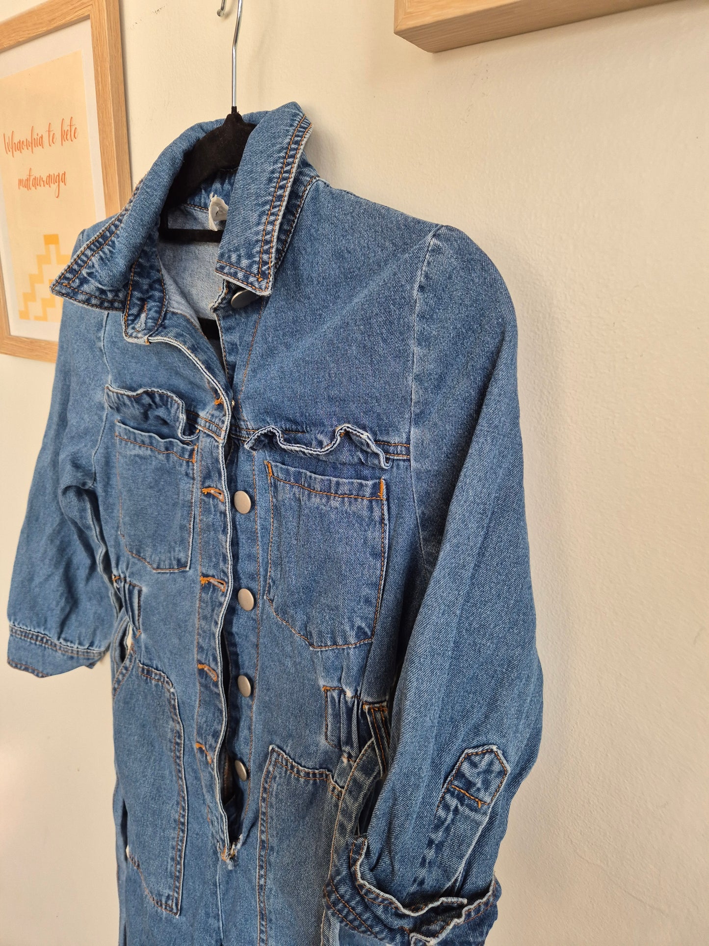 Seed Teen Denim Boiler Suit (8 Teen)