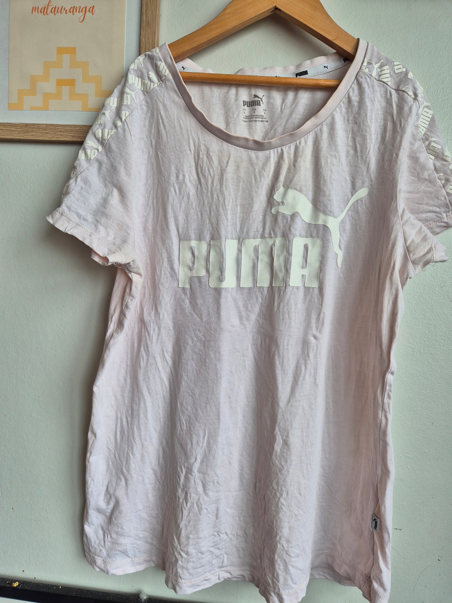 Puma Tee (Large - Rangatahi/adult)