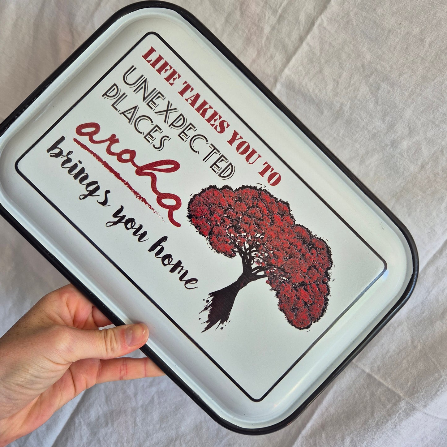 Homewares Aroha Tin Decor *NEW