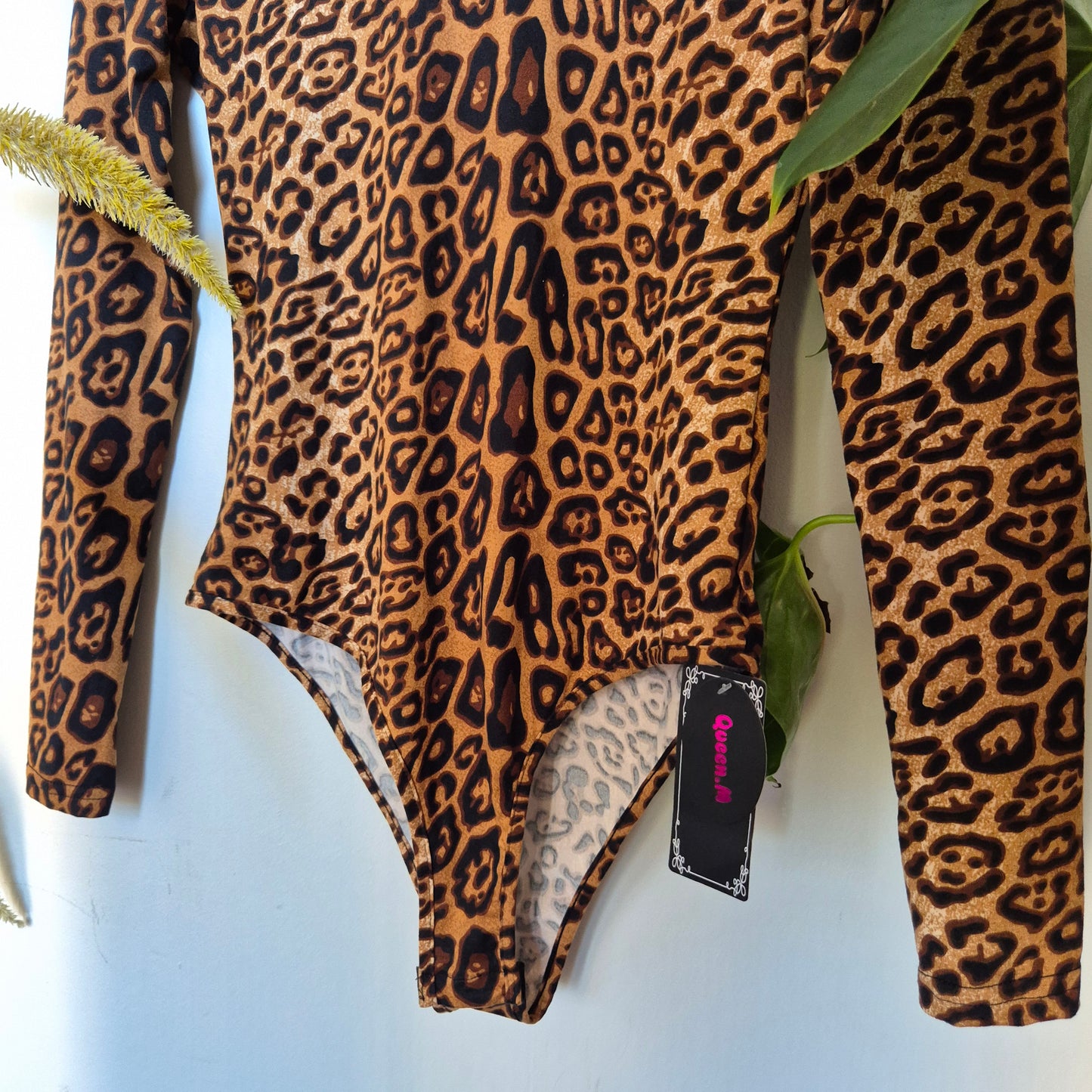 BNWT Leopard Bodysuit (Womens 10)