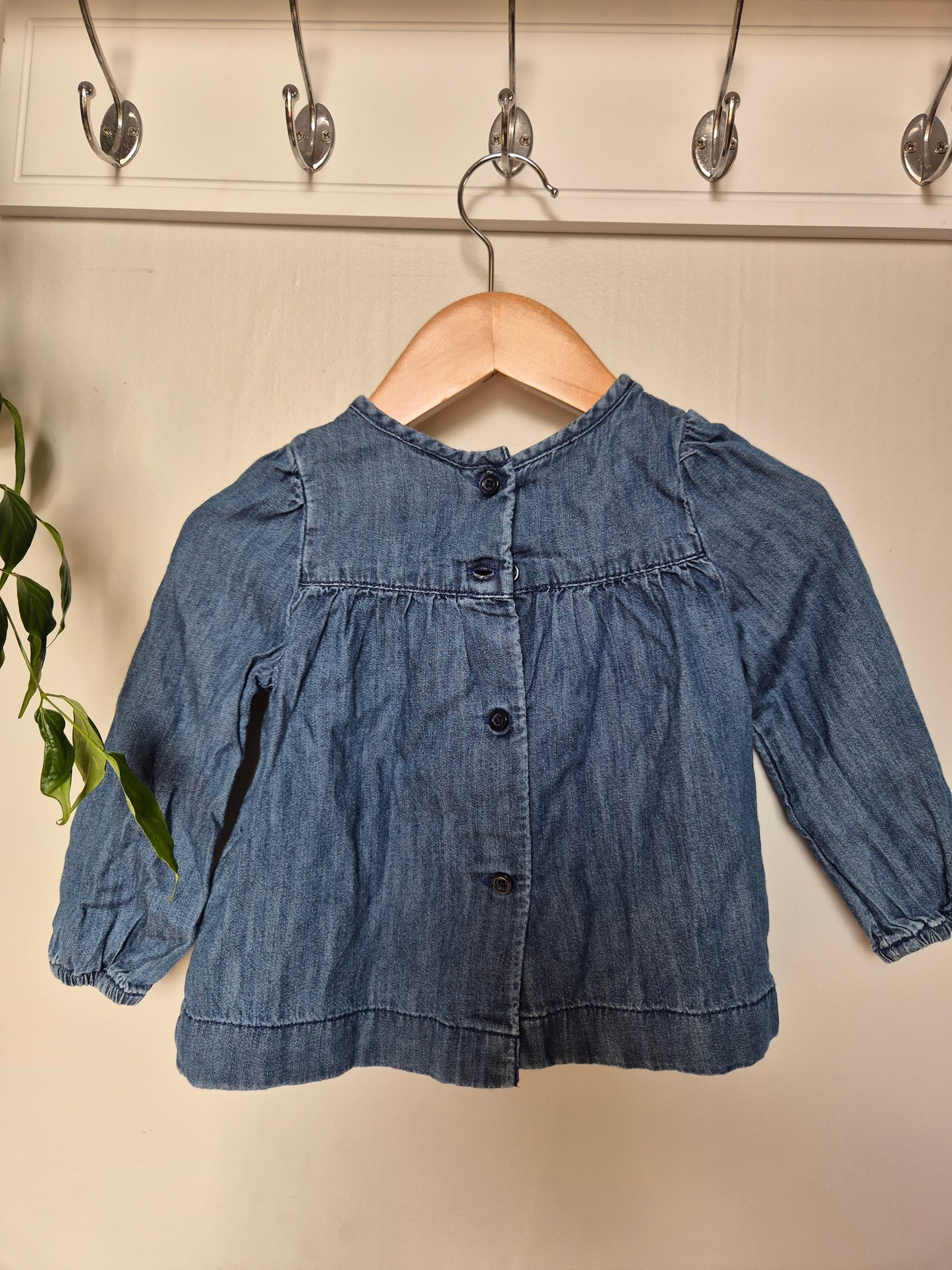 Baby Gap Denim Style Top (12m)
