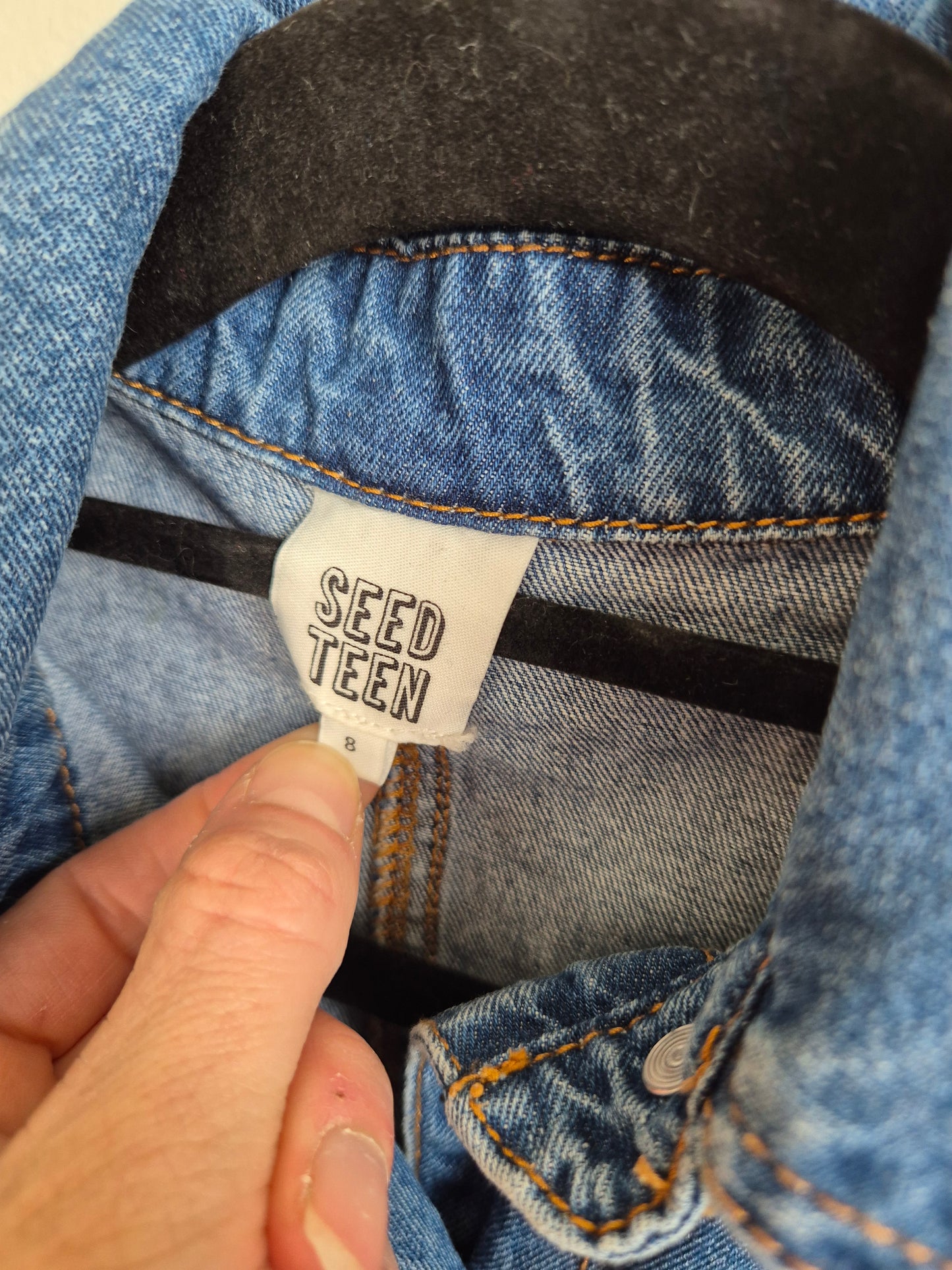 Seed Teen Denim Boiler Suit (8 Teen)