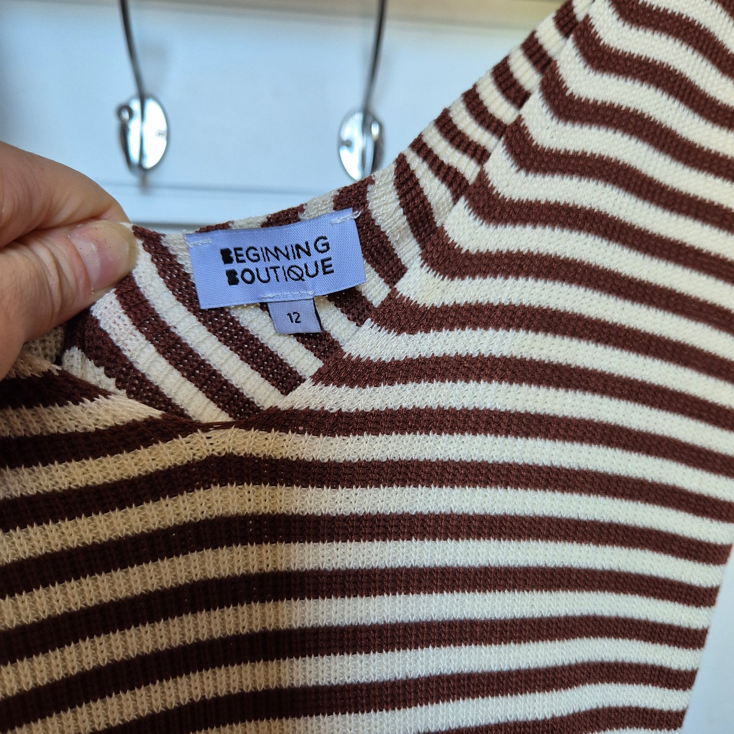 Beginning Boutique Rib Maxi Dress (Women's 12)