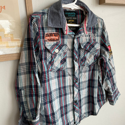 Next Plaid Shirt (4y)