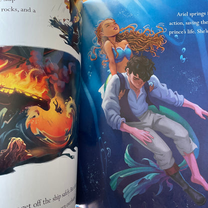 The Little Mermaid; make a Splash Hardcover Book
