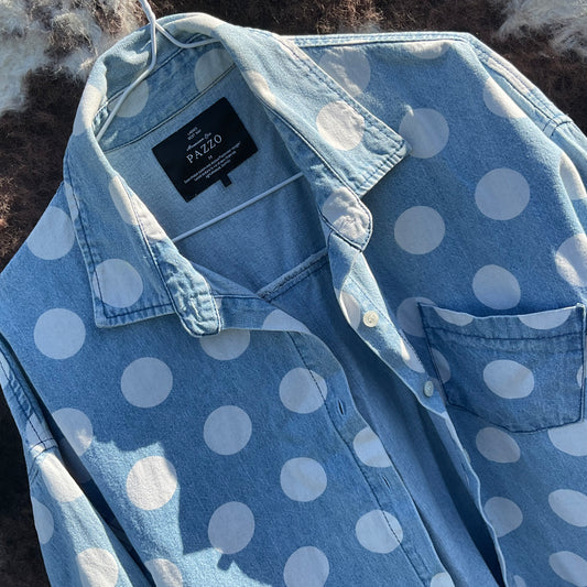 American Chic Pazzo Denim Shirt (adult M)