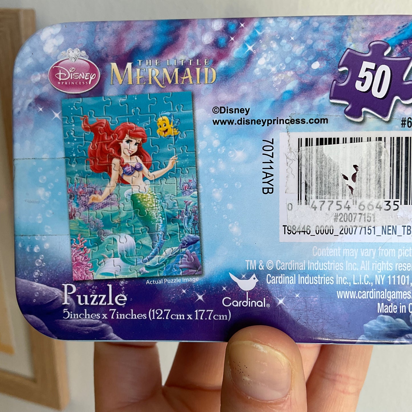 Disney Little Mermaid Puzzle (Complete)