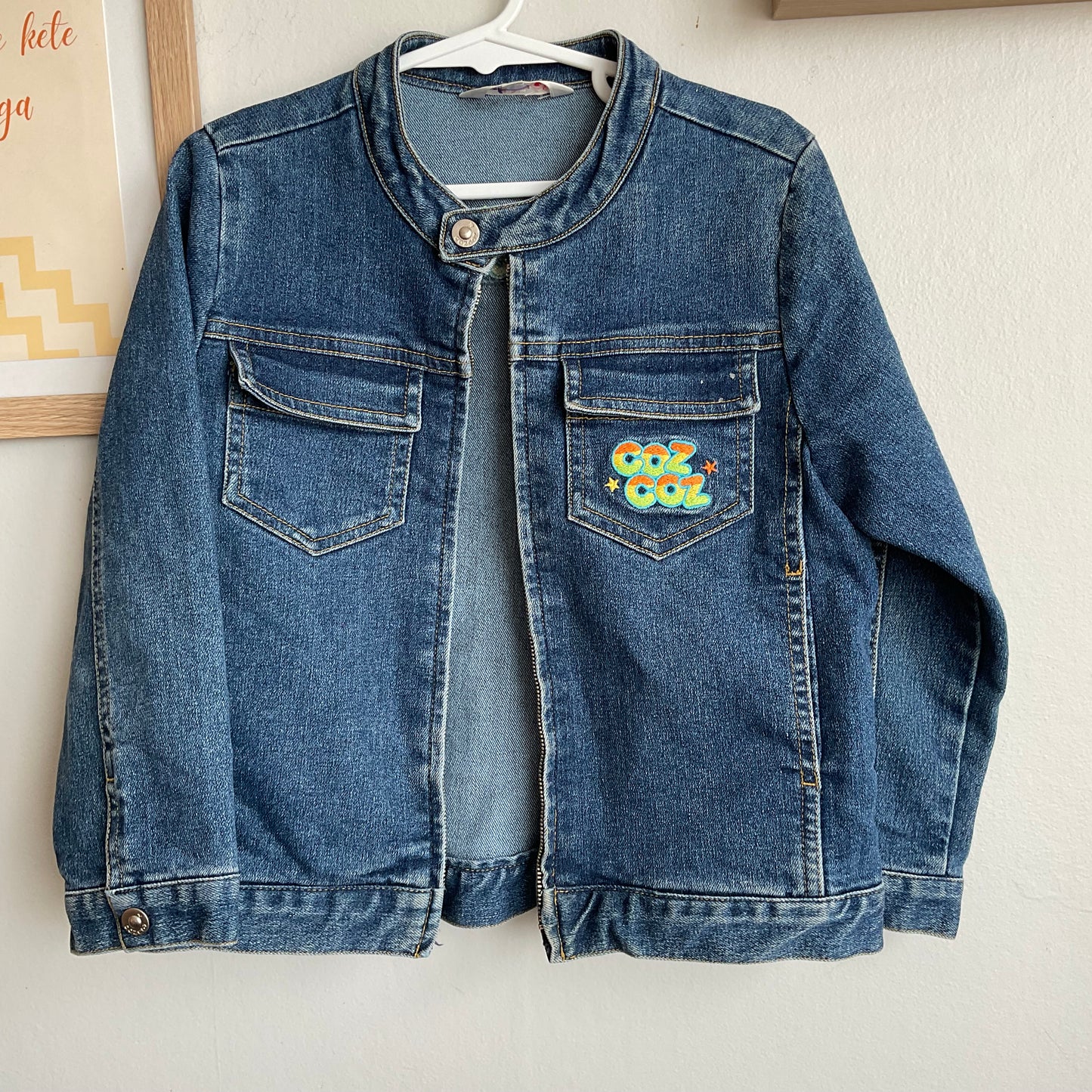 Coz Coz Magic Show Patches Denim Jacket (3-5y)