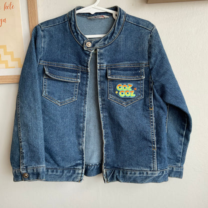 Coz Coz Magic Show Patches Denim Jacket (3-5y)