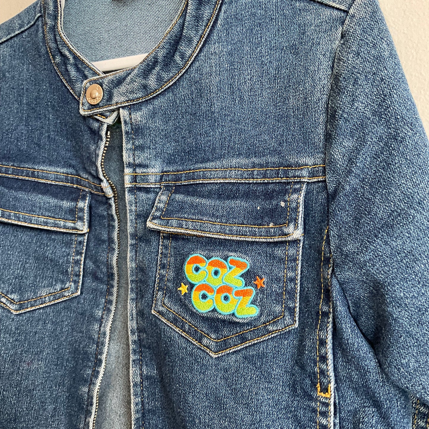 Coz Coz Magic Show Patches Denim Jacket (3-5y)