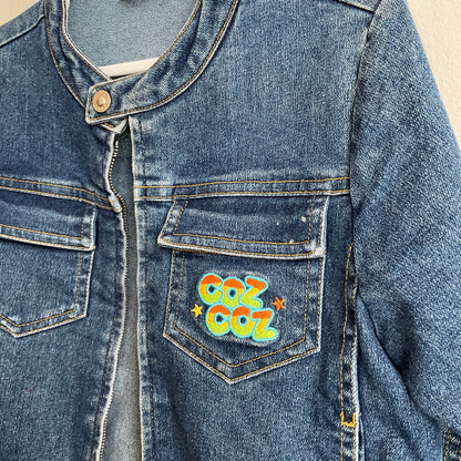 Coz Coz Magic Show Patches Denim Jacket (3-5y)