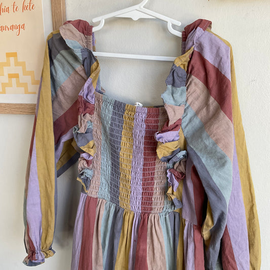 Cotton On Kids Rainbow Dress (6y)