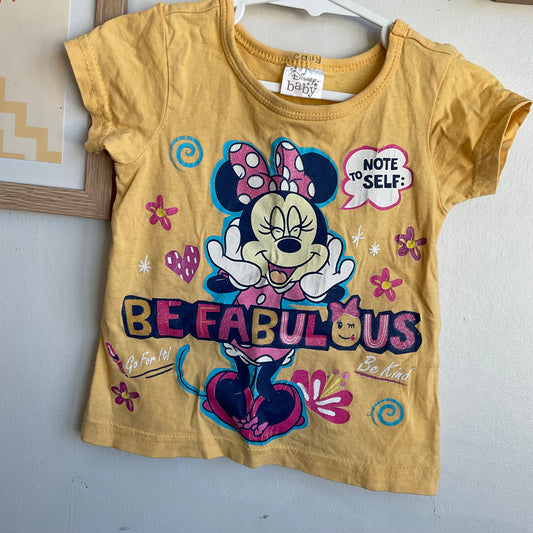 SECONDS Minnie MouseTee (6-12m)