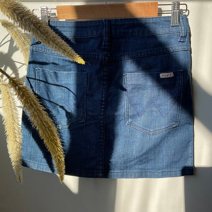 Wrangler Denim Skirt (rangatahi 10)*SALE