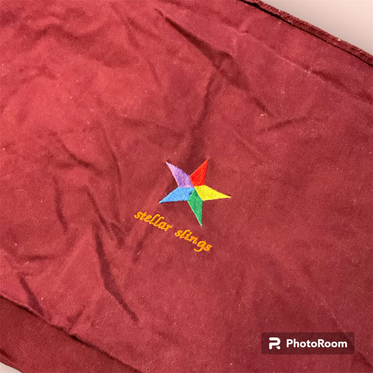 Stellar Slings (Maroon Small) *SALE